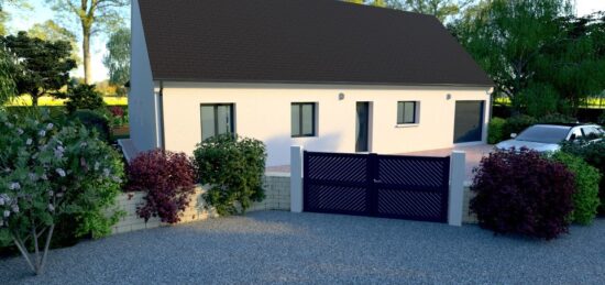 Maison neuve à Chârost, Centre-Val de Loire