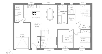Châteauroux Maison neuve - 2121617-5001modele620220504kvP6F.jpeg Maisons Bruno Petit MJB