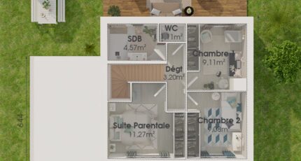 Méreau Maison neuve - 2102025-4586modele6202106170PIZo.jpeg Maisons Bruno Petit MJB