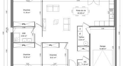 Méreau Maison neuve - 2102019-5001modele620210713LDILl.jpeg Maisons Bruno Petit MJB