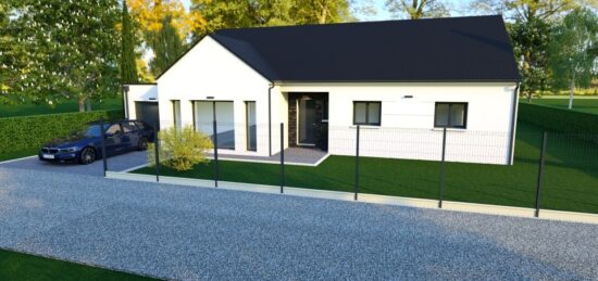 Maison neuve à Coings, Centre-Val de Loire