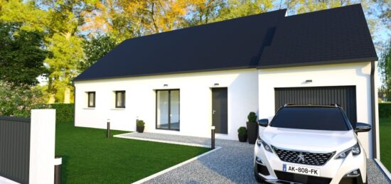 Maison neuve à Coings, Centre-Val de Loire