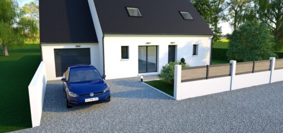 Maison neuve à Mosnay, Centre-Val de Loire