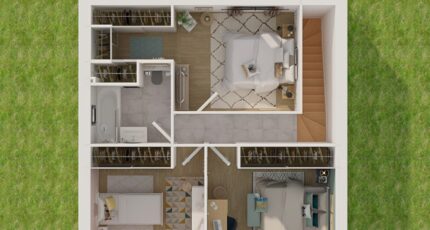 Saint-Florent-sur-Cher Maison neuve - 2217692-4586modele820210617eQicL.jpeg Maisons Bruno Petit MJB