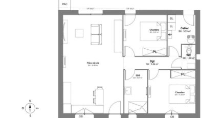 Villabon Maison neuve - 2305443-11573modele1020251014ol82F.jpeg Maisons Bruno Petit MJB