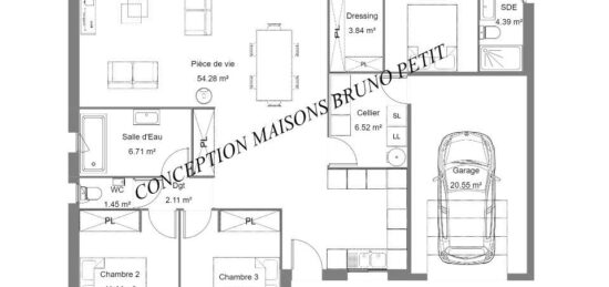 Maison neuve à , Cher