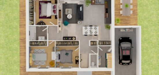 Maison neuve à , Indre