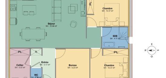 Maison neuve à , Indre