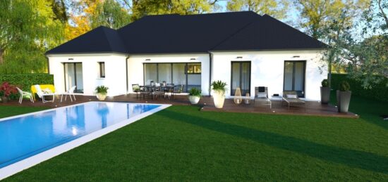 Maison neuve à Niherne, Centre-Val de Loire