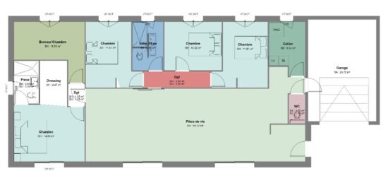 Maison neuve à Montipouret, Centre-Val de Loire