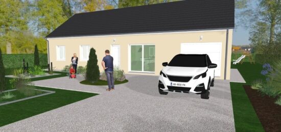 Maison neuve à Niherne, Centre-Val de Loire