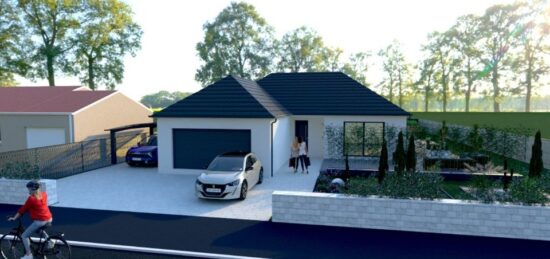 Maison neuve à Châteauroux, Centre-Val de Loire