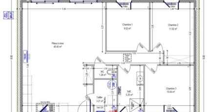 Bourges Maison neuve - 2629961-5001modele820230626iQORQ.jpeg Maisons Bruno Petit MJB