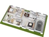 Maison à construire à Niherne (36250) 2632396-4539modele7202210190MAPA.jpeg Maisons Bruno Petit MJB