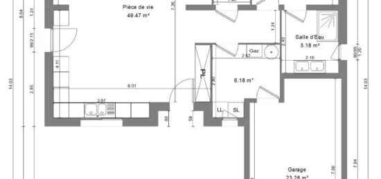 Maison neuve à , Cher
