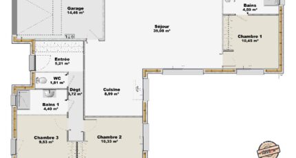 Sancergues Maison neuve - 2648926-4586modele620250606wTasV.jpeg Maisons Bruno Petit MJB