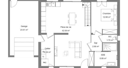 Issoudun Maison neuve - 2563907-5001modele820220427apeNF.jpeg Maisons Bruno Petit MJB